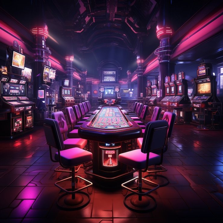 Phoenix Rises five-reel slot game interface showing symbol combinations and bet adjustment controls